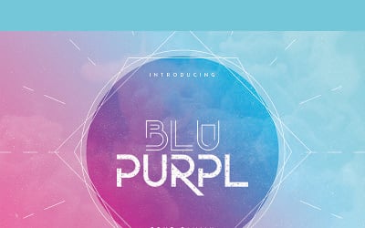 Blupurpl Font
