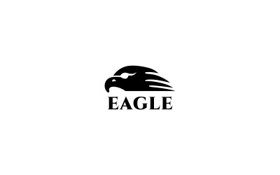 Modelo de logotipo da águia
