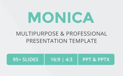 Monica - szablon PowerPoint
