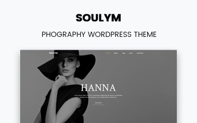 Soulym - Tema WordPress Elementor moderno multiuso per la fotografia