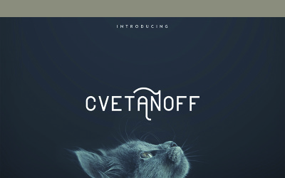 Cvetanoff Font