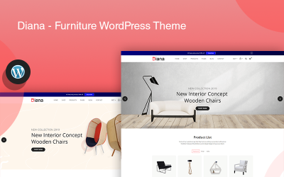 Diana - Tema WooCommerce de muebles