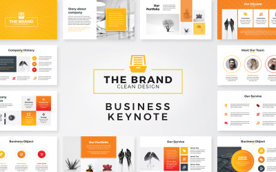 Die Brand - - Keynote Vorlage
