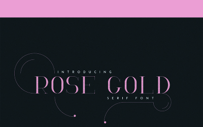 Font RoseGold