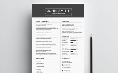 Modèle de CV John Smith