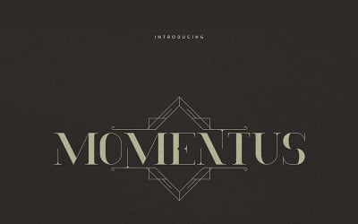 Momentus Font