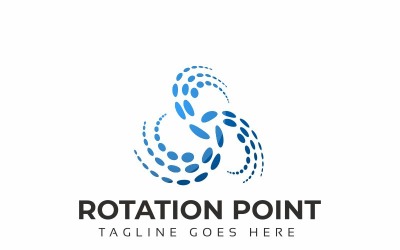 Rotation Point Logo Template