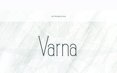 Varna typsnitt
