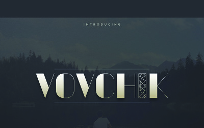 Vovchik-lettertype