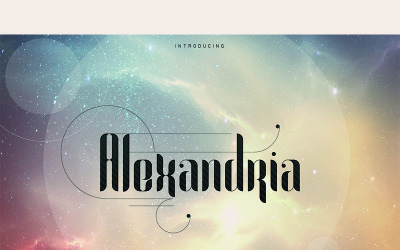 Alexandria Schriftart