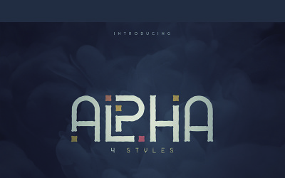 Alpha lettertype