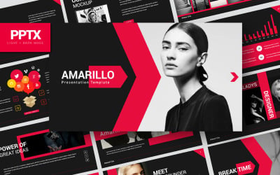 Amarillo - Modello di Keynote