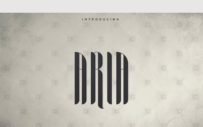 Aria-Schriftart