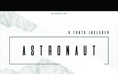 Astronaut typsnitt
