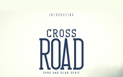 Crossroad Font