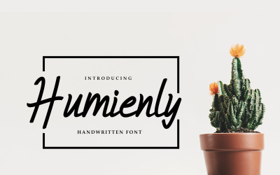 Huminly Schriftart
