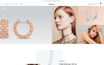 Sparkum - Schmuck ECommerce Classic Elementor WooCommerce Theme