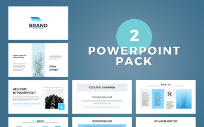 Brand - Business Presentation PowerPoint template