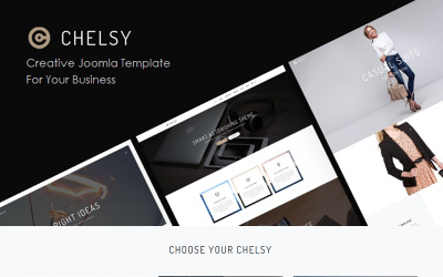 Chelsy | Creative Drag and Drop Joomla Template