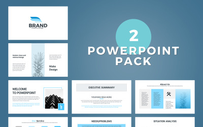 Marka - Szablon prezentacji biznesowej PowerPoint