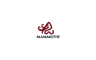 Mammut-Logo-Vorlage
