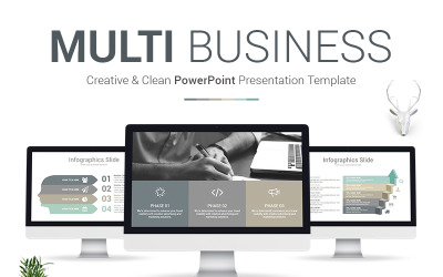 SlideSalad - Multi Business PowerPoint шаблон
