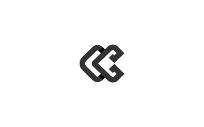 Double C Logo Template