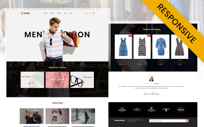 FStore - Modello reattivo OpenCart per negozio di moda alla moda
