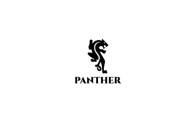 Panther logotyp mall