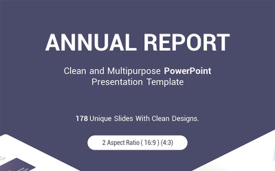 Шаблон річного звіту PowerPoint