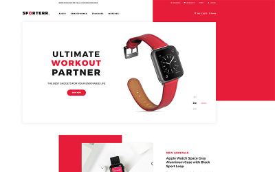 Sporterr - Sportbolt tiszta Shopify téma