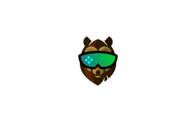Bear Game Logo Template