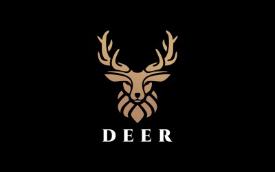 Deer Logo Template