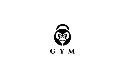 Gorilla Gym Logo Template