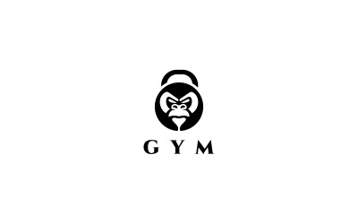 Gorilla Gym Logo Template