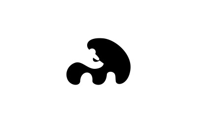 Orso modello di logo