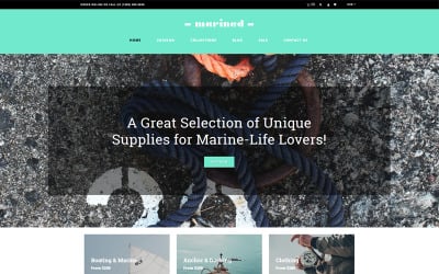Marined - Båtutrustning Clean Shopify Theme