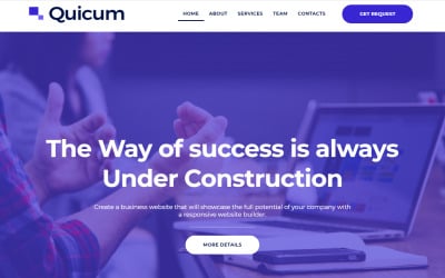 Quicum - Tema Elementor de WordPress clásico multipropósito empresarial