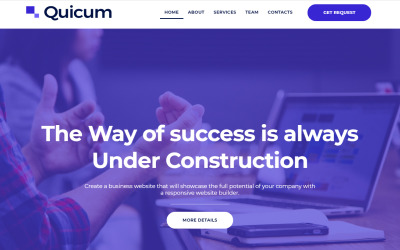 Quicum - Zakelijk multifunctioneel klassiek WordPress Elementor-thema
