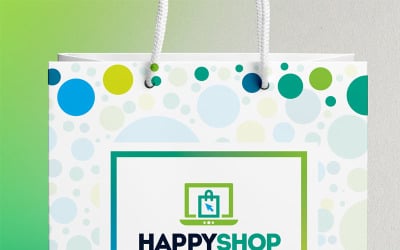 Shopping Bag Design Template - Corporate Identity Template