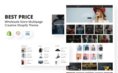 Bester Preis - Großhandel Store Multipage Creative Shopify Theme