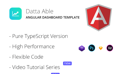 Datta Able Angular 17 Dashboard