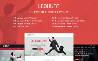 LeoHunt - Responsive MultiPurpose Joomla Template