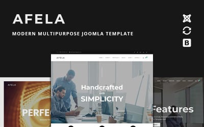 Afela | Modèle Joomla d&amp;#39;entreprise polyvalent et flexible