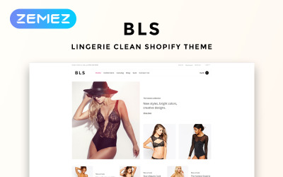 BLS - Lingerie E-commerce Clean Shopify Theme