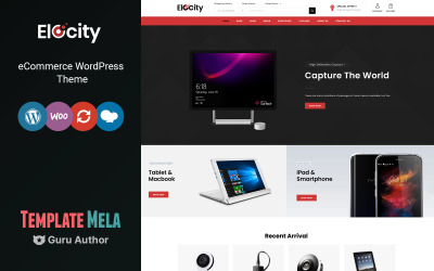 Elocity - Tema eletrônico do WooCommerce
