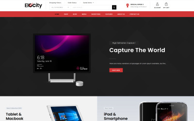 Elocity - Tema WooCommerce per l'elettronica