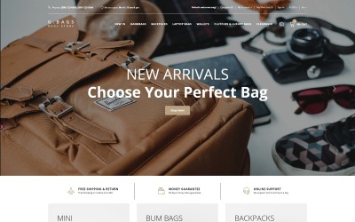 G. Tassen - Handtas Clean OpenCart Template