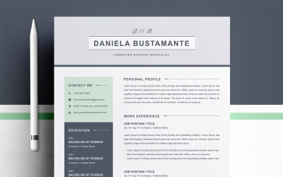 Premium Daniela Resume #79046