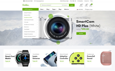 Responsywny motyw WooCommerce Gokko - Multi-Purposes #79040